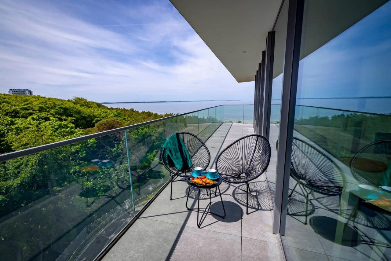 Wave Private Apartament - Sea View Miedzyzdroje Bagian luar foto